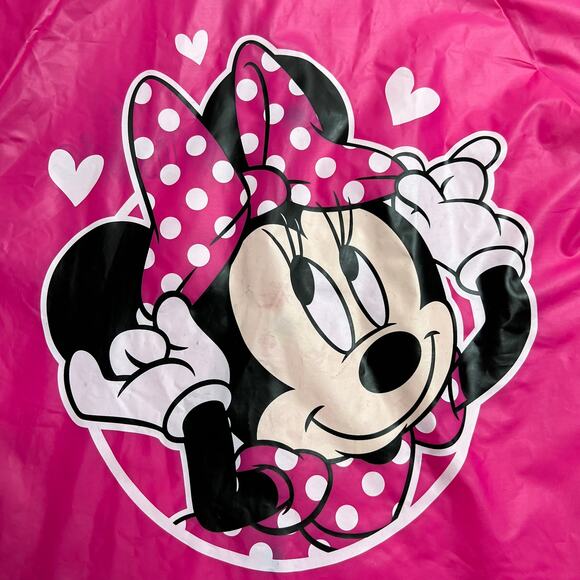 Disney PInk Minnie Mouse Raincoat Child Medium - Picture 4 of 10